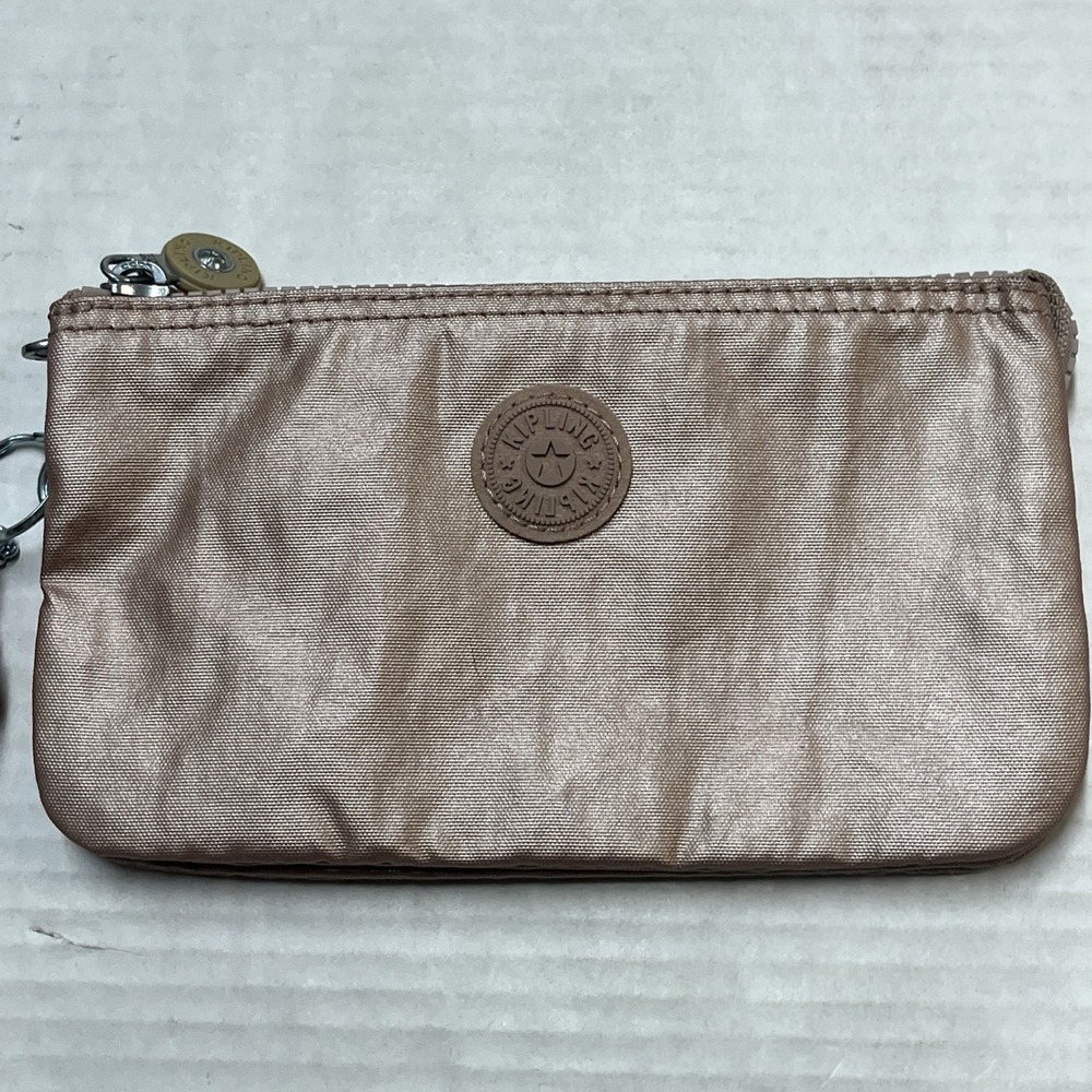 Kipling Creativity Pouch Rose Gold Monkey Keychai… - image 4